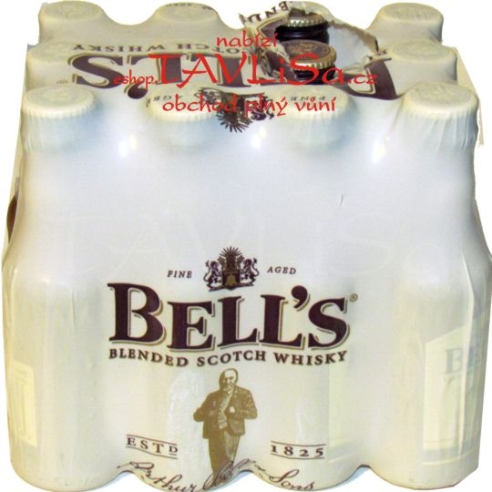 Whisky Bells 40% 50ml x12 scotch miniatura