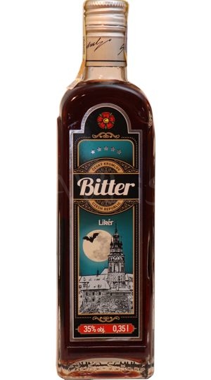 Bitter bylinný likér Český Krumlov 35% 0,35l