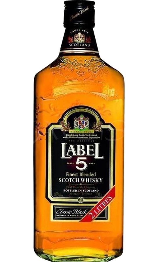 Whisky Label 5 40% 2l
