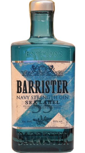 Gin Navy Strength Barrister 55% 0,7l Ladoga