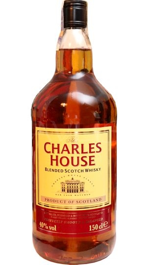 Whisky Charles House 40% 1,5l Scotch etik3