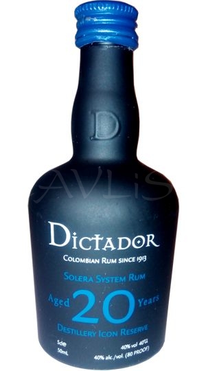 Rum Dictador 20 Years 40% 50ml
